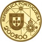 Portugal. 200 Escudos, 1992 Choice Brilliant Proof