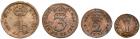 Great Britain. Maundy Set, 1727 About VF - 2