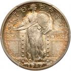 1917-D Liberty Standing 25C. Type 1 PCGS MS65