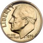 1970 Roosevelt 10C. No S PCGS Proof 68