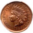 1869 Indian Head 1C PCGS MS64 BR