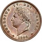 Great Britain. Penny, 1826 PCGS MS62 BR