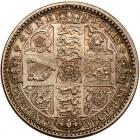 Great Britain. 'Godless' Florin, 1849 PCGS MS66 - 2