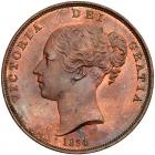 Great Britain. Penny, 1854 PCGS MS64 RB