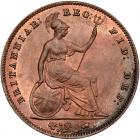 Great Britain. Penny, 1854 PCGS MS64 RB - 2