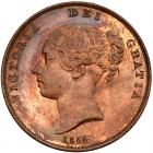 Great Britain. Penny, 1856 PCGS MS63 RB