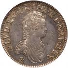 France. Ecu, 1718-T (Nantes) NGC EF