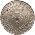 France. Ecu, 1693-A (Paris) NGC About Unc - 2