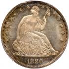 1880 Liberty Seated 50C PCGS MS65