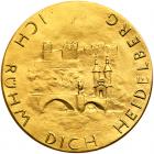 Germany. Heidelberg Gold Medal, ND (c.1970) Unc