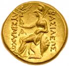 Thracian Kingdom. Lysimachos. Gold Stater (8.54g), as King, 306-281 BC - 2