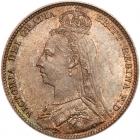 Great Britain. Shilling, 1892 PCGS MS65