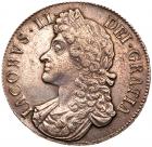 Great Britain. Crown, 1688/7 VF