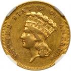 1855-S $3 Gold PCGS AU53