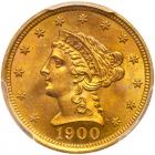 1900 $2.50 Liberty PCGS MS65