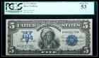 1899, $5 Silver Certificate