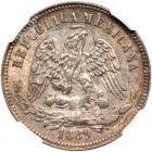 Mexico. 25 Centavos, 1889-Mo M NGC MS63 - 2