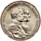 German States: Saxe-Weimar-Eisenach. 3 Mark, 1915-A NGC MS65