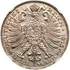 German States: Saxe-Weimar-Eisenach. 3 Mark, 1915-A NGC MS65 - 2