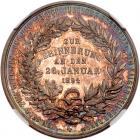 German States: Brandenburg. Reconciliation Silver Medal, 1894 NGC Proof 65 - 2