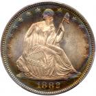 1882 Liberty Seated 50C PCGS MS66