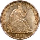 1885 Liberty Seated 50C PCGS MS66