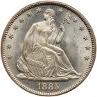 1885 Liberty Seated 50C PCGS MS65