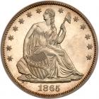 1865 Liberty Seated 50C PCGS Proof 63