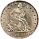 1853 Liberty Seated 50C. Arrows & Rays PCGS MS62