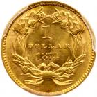 1874 $1 Gold Indian PCGS MS63 - 2