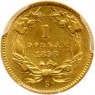 1856-S $1 Gold Indian PCGS AU55 - 2