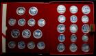 Russia. Moscow Olympic 28 Piece Set, 1980 Choice Brilliant Proof