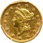 1849-D $1 Gold Liberty PCGS AU55