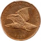 1857 Flying Eagle 1C PCGS MS64