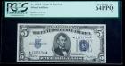 1934-B, $5 Silver Certificate. Star Note