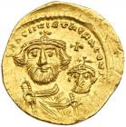 Heraclius, 610-641. Gold Solidus (4.47g) VF