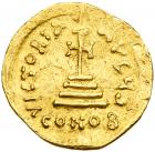 Heraclius, 610-641. Gold Solidus (4.47g) VF - 2