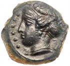 Sicily, Himera. AE Hemilitron (3.13 g), ca. 415-409 BC EF