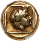 Lesbos, Mytilene. Electrum Hekte (2.53 g), ca. 412-378 BC - 2