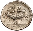 C. Serveilius M.f. Silver Denarius (3.88 g), 136 BC EF - 2