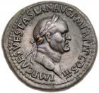 Vespasian. AE Sestertius (25.47 g), AD 69-79 Nearly EF