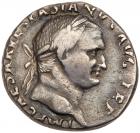 Vespasian. Silver Denarius (3.37 g), AD 69-79 VF