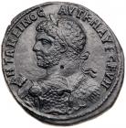 Caracalla. AE Medallion (39.08 g), AD 198-217 About EF