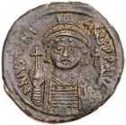 Justinian I. AE follis (19.75 g), 527-565 Choice VF