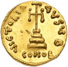 Tiberius III (Apsimar). Gold Solidus (4.41 g), 698-705 Mint State - 2