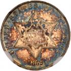 1869 Silver 3C PCGS Proof 63