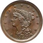 1853 C-1 R1 NGC graded MS65 Brown