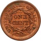 1856 N-13 R2 Italic 5 PCGS graded MS63 Red & Brown - 2