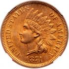1874 Indian Head 1C