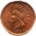1888 Indian Head 1C PCGS MS64 RB
